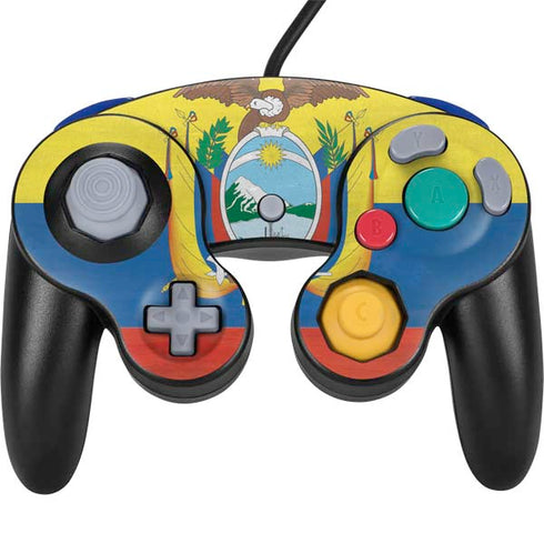 Ecuador Flag Distressed Nintendo Skins